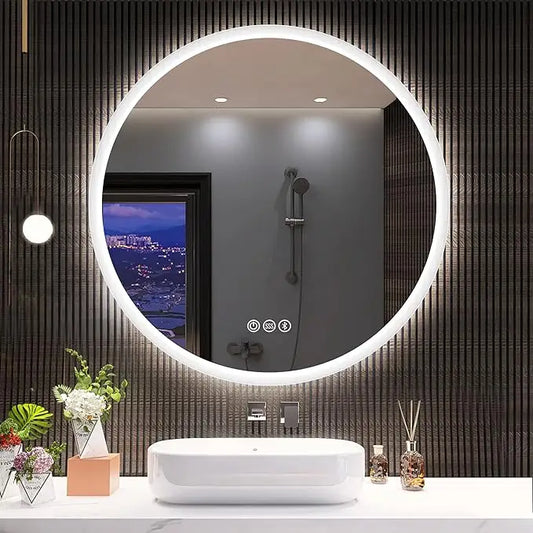 Led Mirror with Cct, Dimming, Rgb & Bluetooth Speaker - Horizon and Stone 