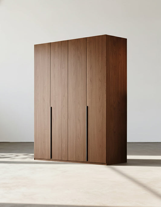Popescu Wardrobe, Tall Wardrobe, Wood - Horizon and Stone 