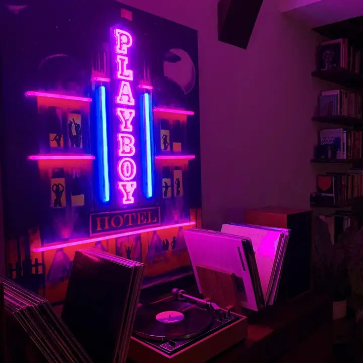 Playboy X Locomocean - Playboy Hotel (Led Neon)