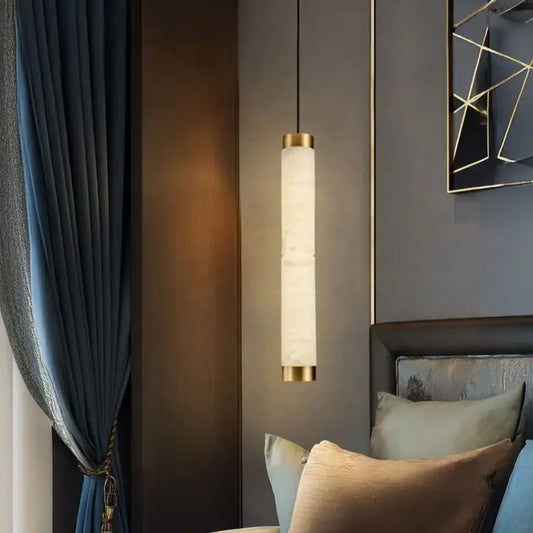 Lion Antique Marble Led Pendant Light Chandelier 40 cm | Modern Decorative Lighting For Homes & Hotels - Horizon and Stone 