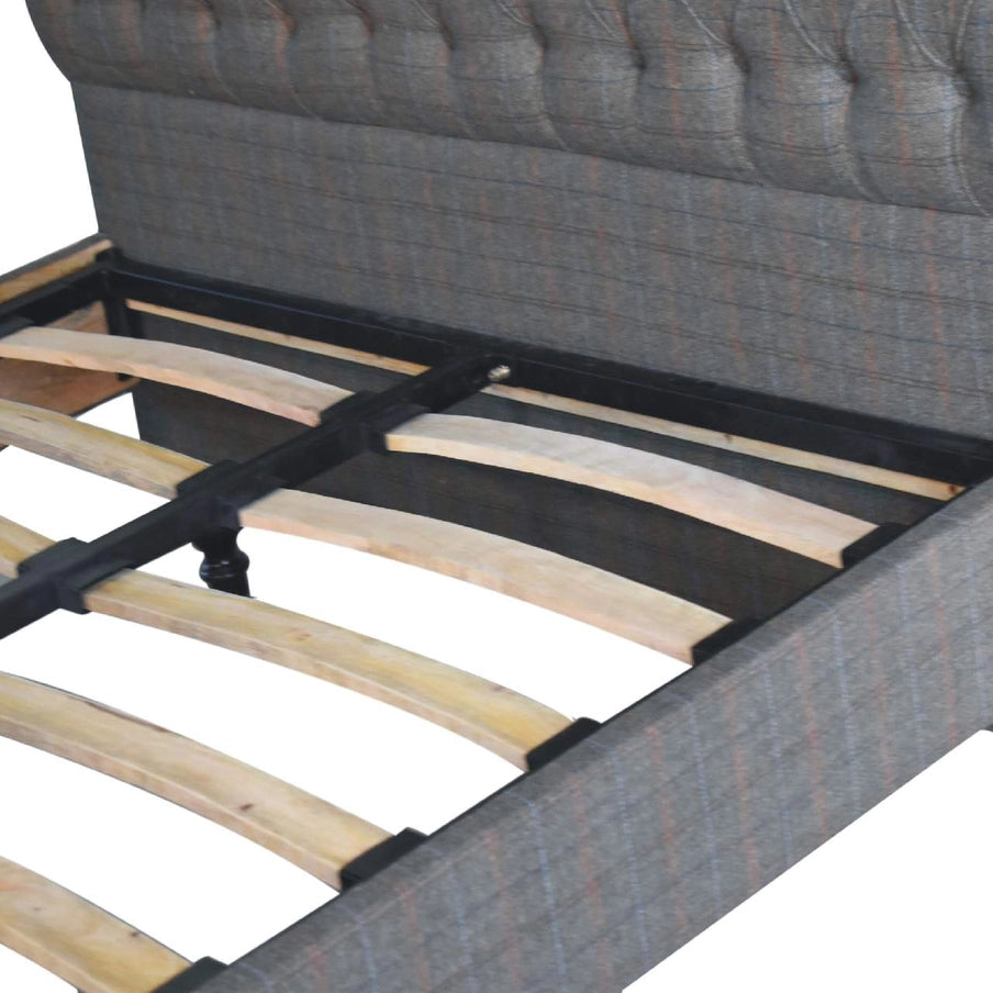 Artisan Furniture Solid Wood Multi Tweed Bed - Horizon and Stone 