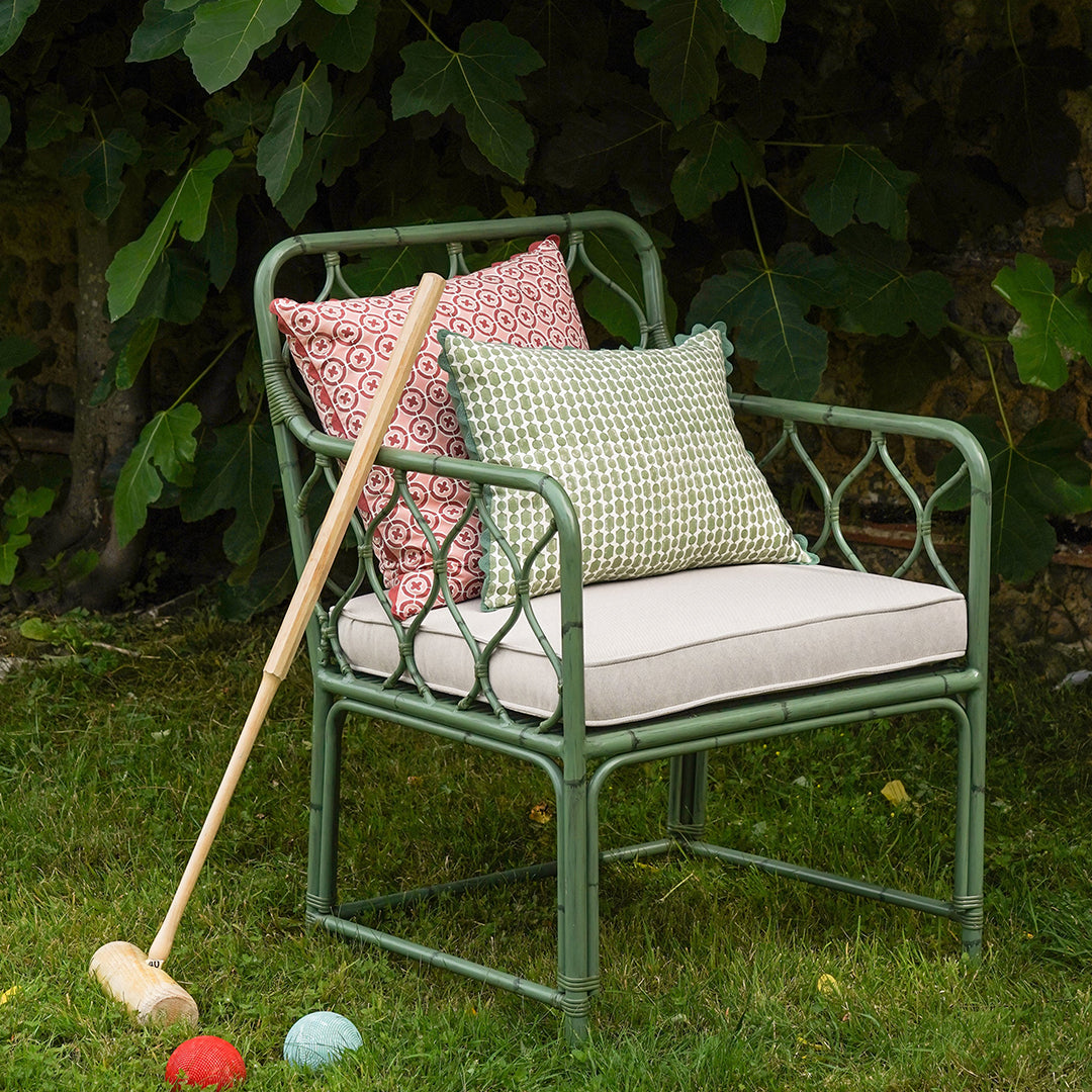 Rizzo Garden Outdoor Sofa Set, Green - Horizon and Stone 