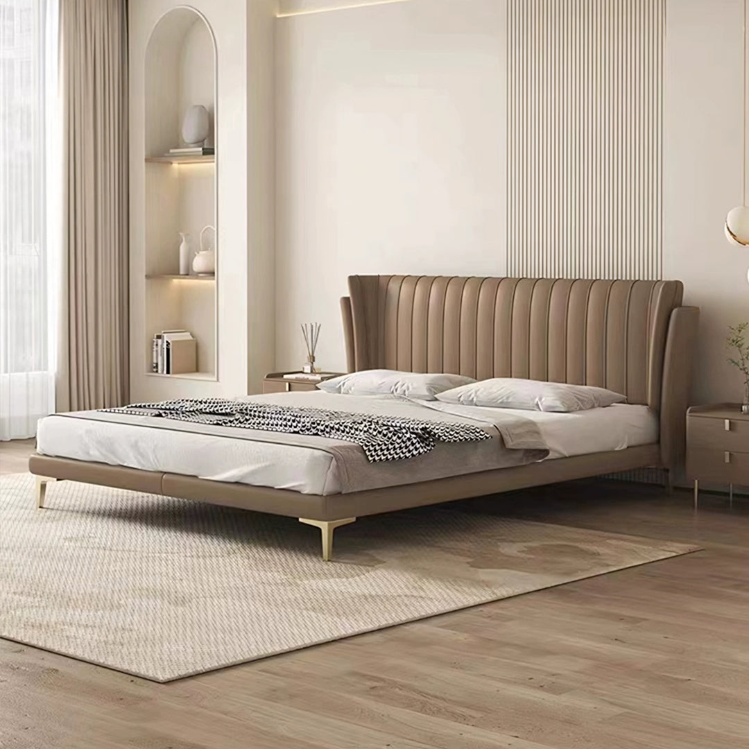 Aisha Floating Bed, King Size, ,Super King Size, No Storage - Horizon and Stone 