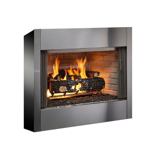 MAJESTIC Villawood 36" Outdoor Wood Fireplace - My Store