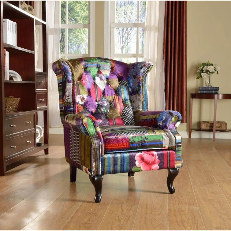 Danaye Wingback Chair - Horizon and Stone 