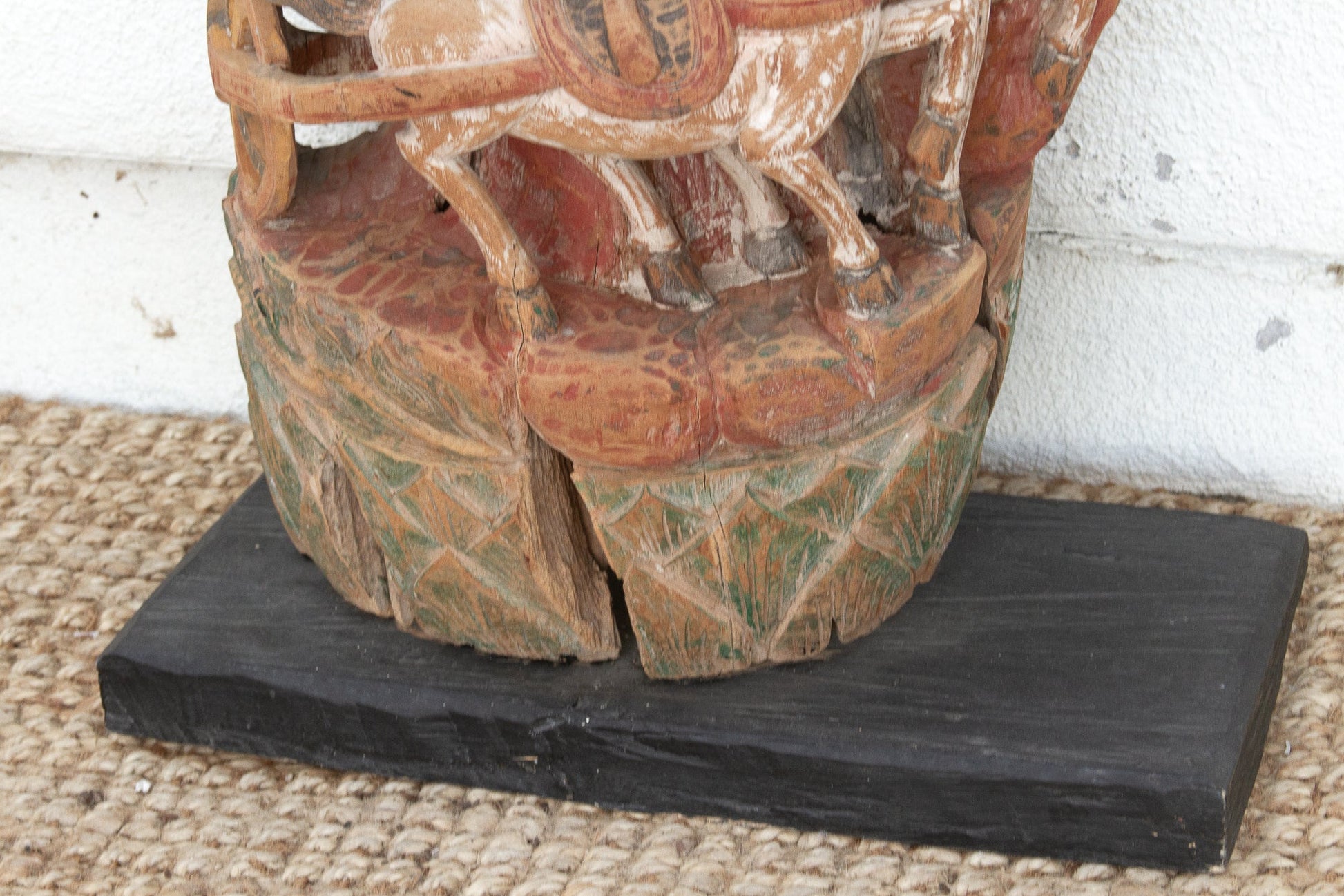 Divine Procession, Antique Thai Architectural Carving - Horizon and Stone 