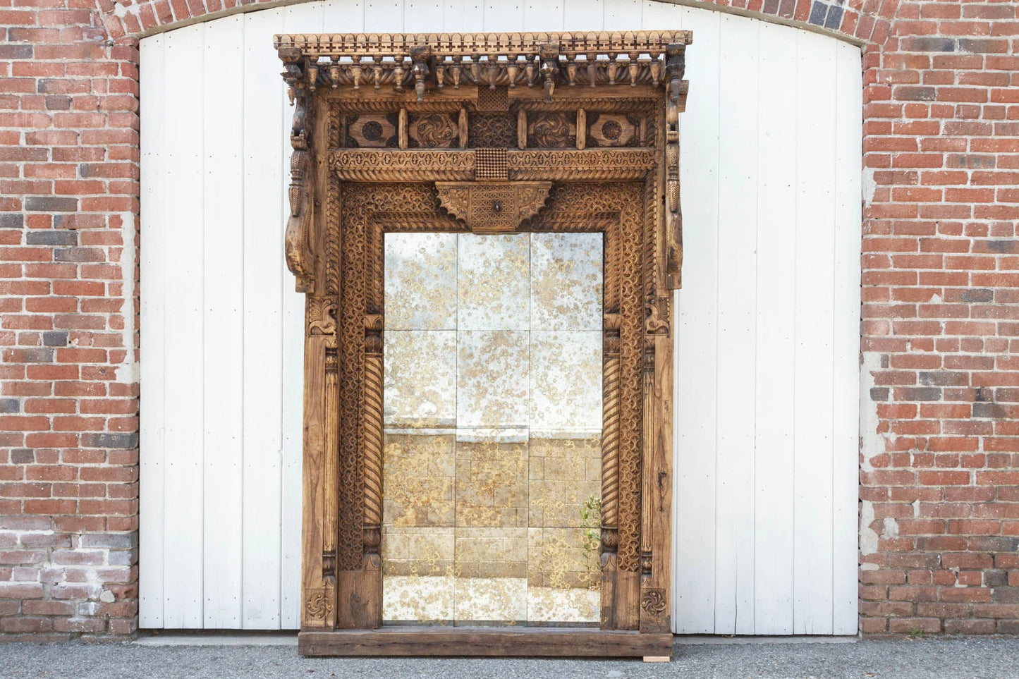 Majestic 18th Century Swat Valley Grand Mirror - Horizon and Stone 