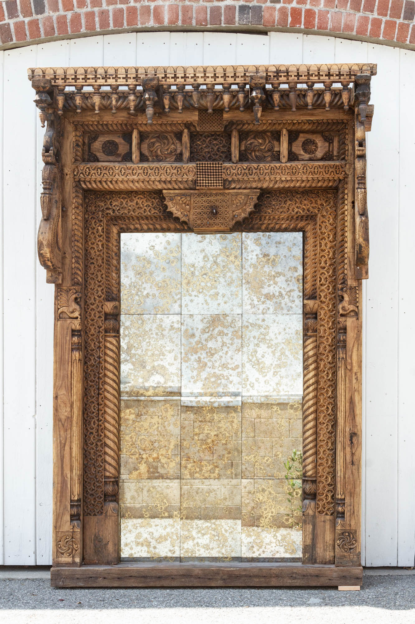 Majestic 18th Century Swat Valley Grand Mirror - Horizon and Stone 
