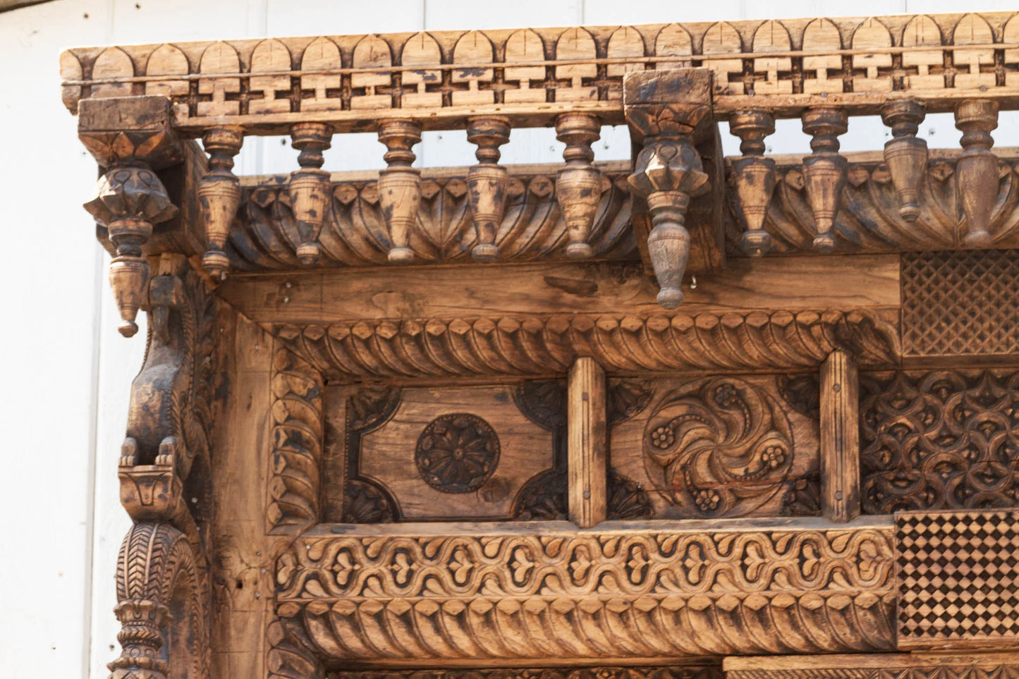 Majestic 18th Century Swat Valley Grand Mirror - Horizon and Stone 