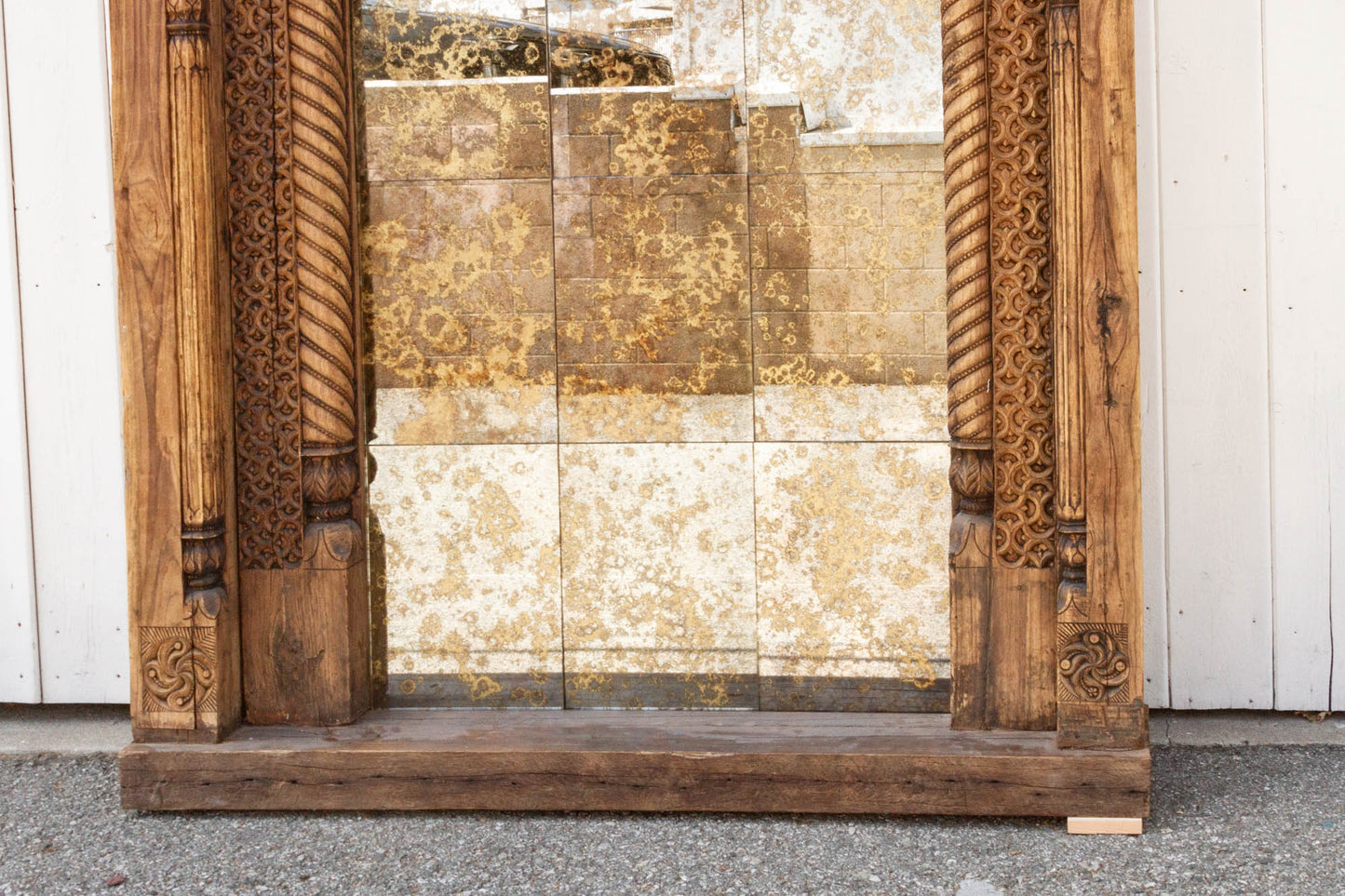 Majestic 18th Century Swat Valley Grand Mirror - Horizon and Stone 