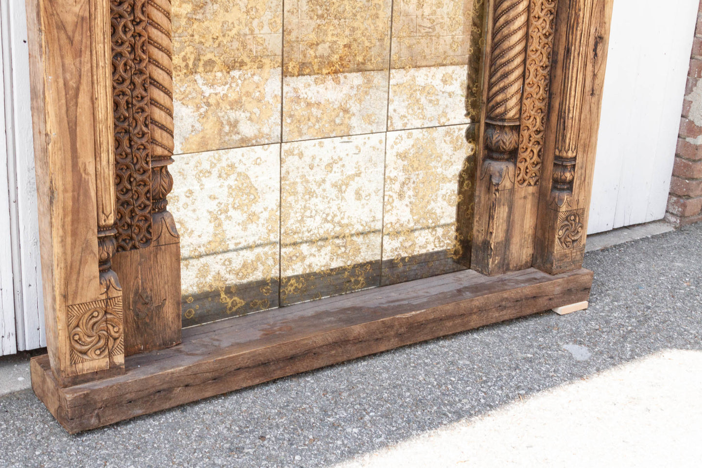 Majestic 18th Century Swat Valley Grand Mirror - Horizon and Stone 