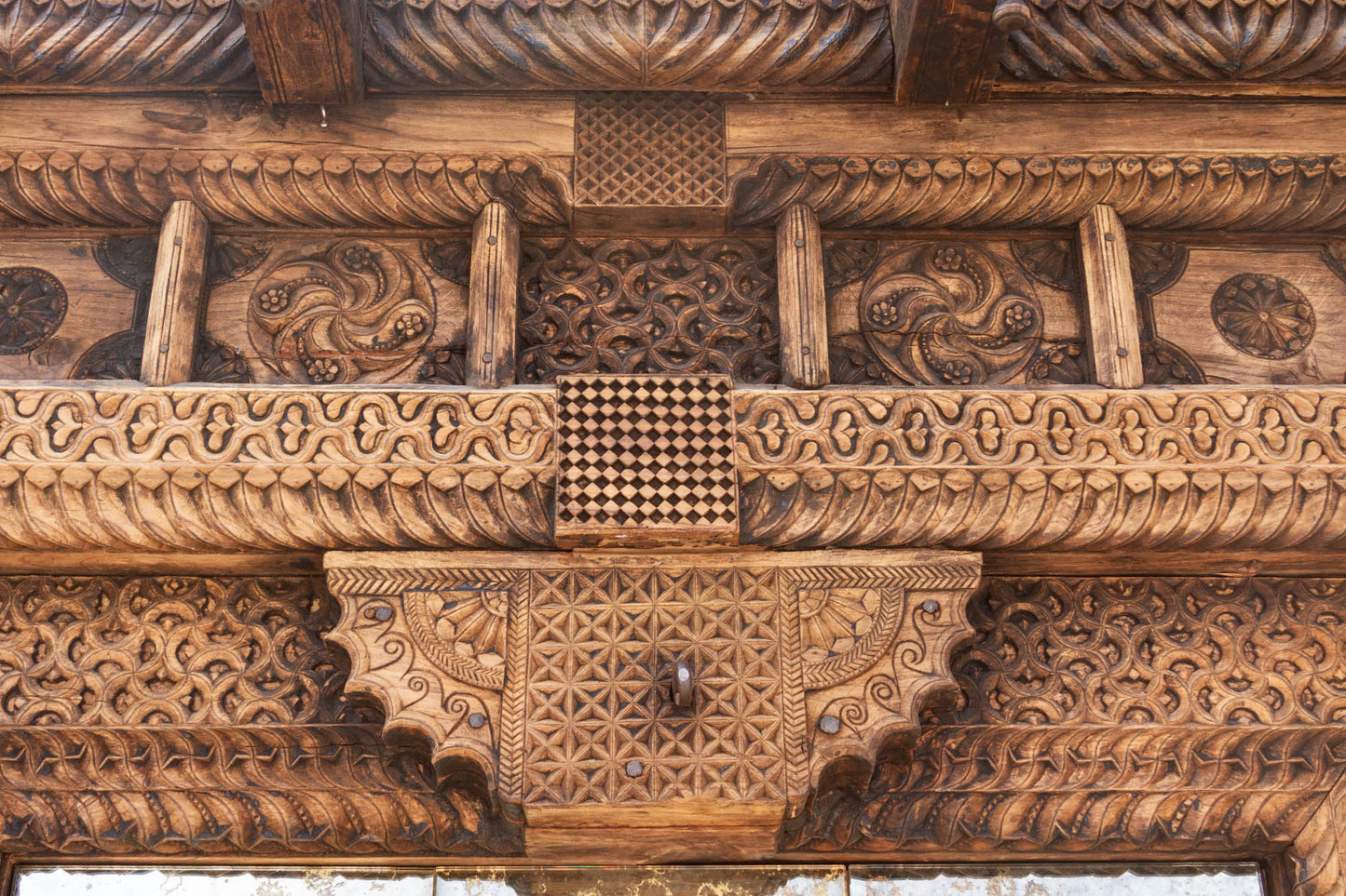 Majestic 18th Century Swat Valley Grand Mirror - Horizon and Stone 