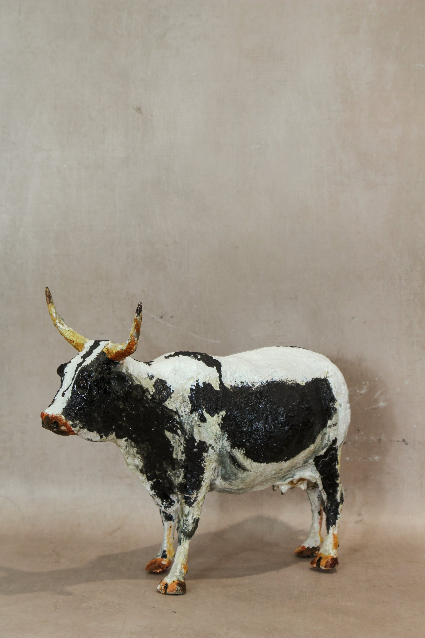 Paper Mache Nguni Cow - 185.4 - Horizon and Stone 