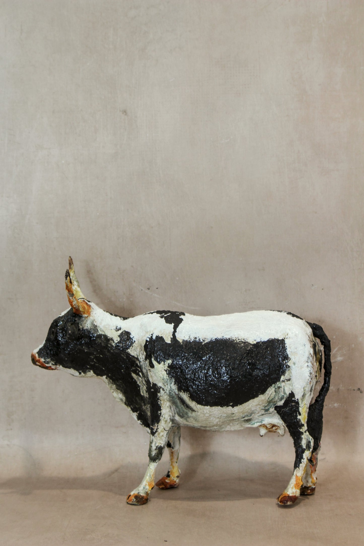 Paper Mache Nguni Cow - 185.4 - Horizon and Stone 