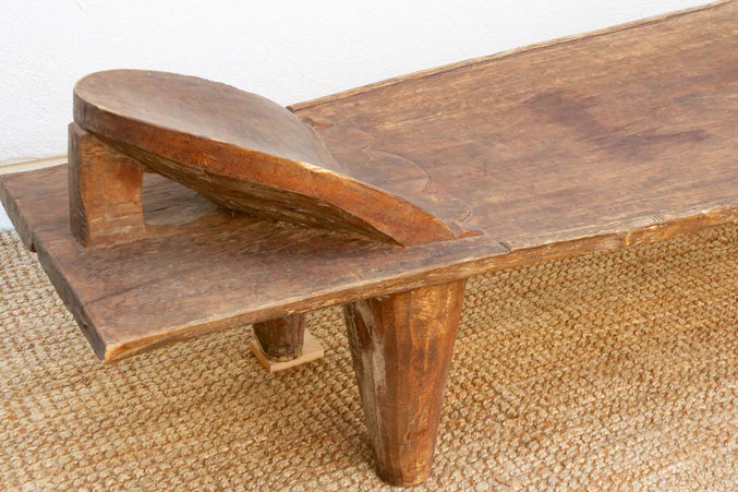 Extraordinary 19th Century African Senufo Bed - Horizon and Stone 