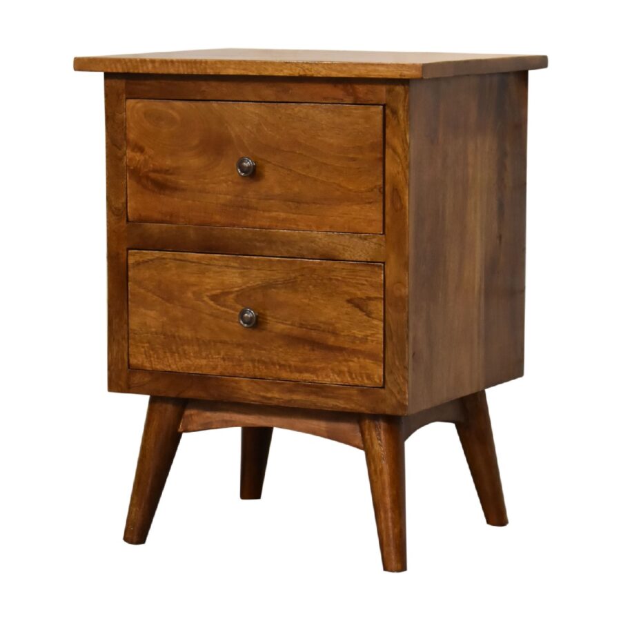 Chestnut Bedside -  MIN ORDER 2