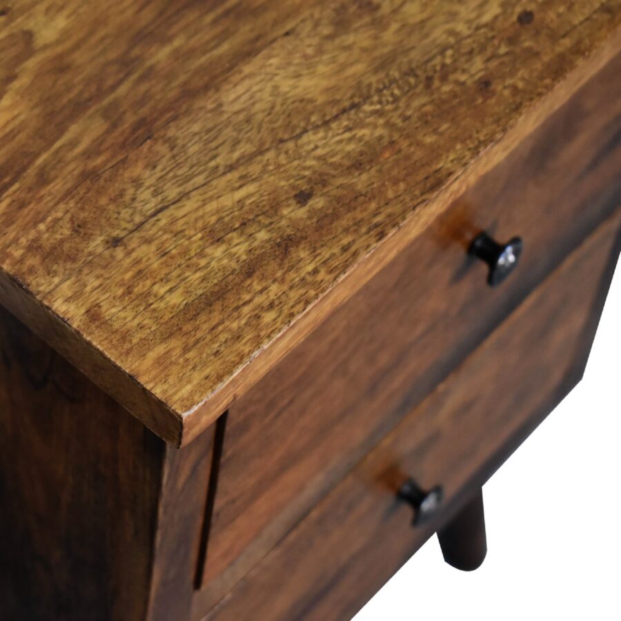 Chestnut Bedside -  MIN ORDER 2