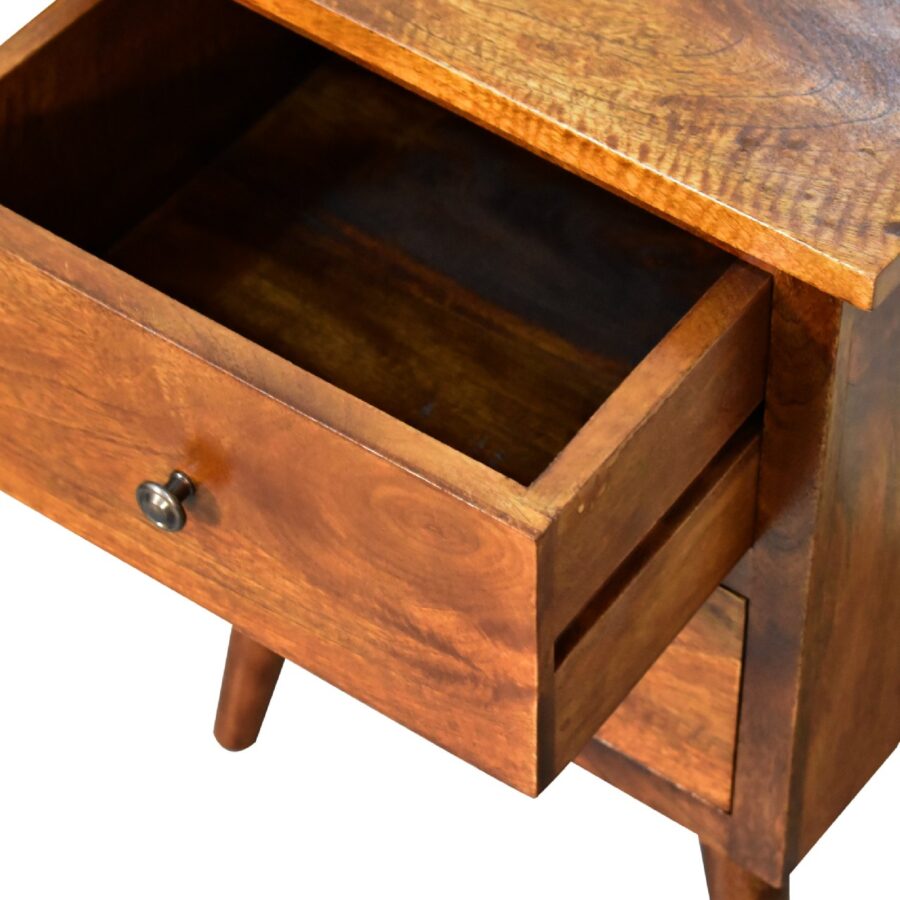 Chestnut Bedside -  MIN ORDER 2