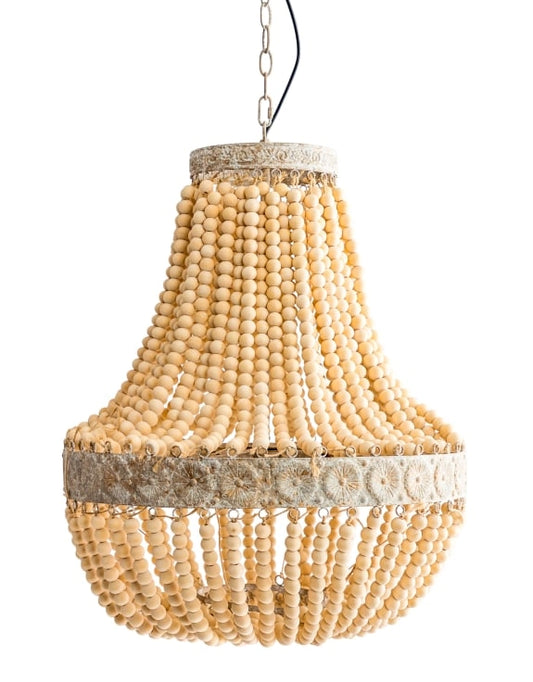 large-bohemian-wooden-beaded-chandelier