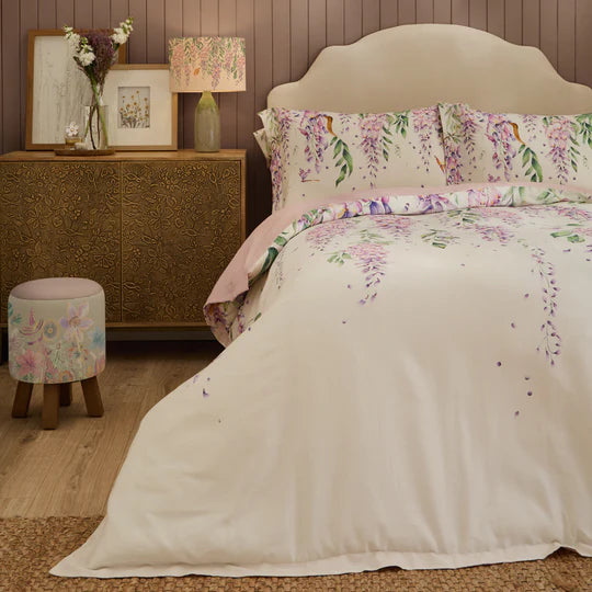Mariposa Printed Duvet Cover Set Purple - Horizon and Stone 