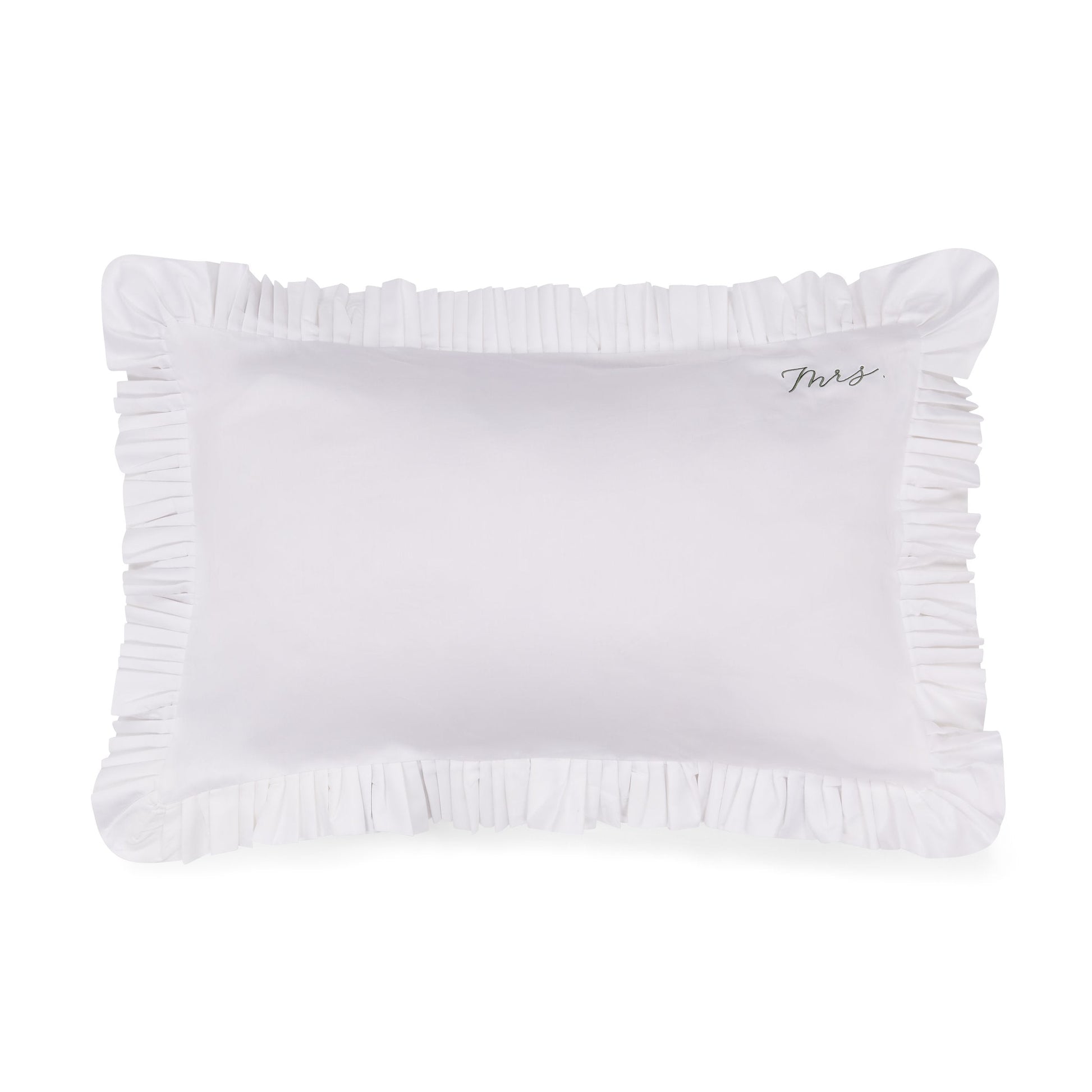 Mr. & Mrs. Pillow Case pair - Horizon and Stone 
