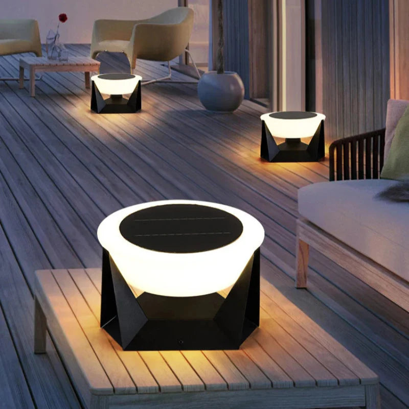 Logan Solar Lamps -    MIN ORDER 2 - Horizon and Stone 