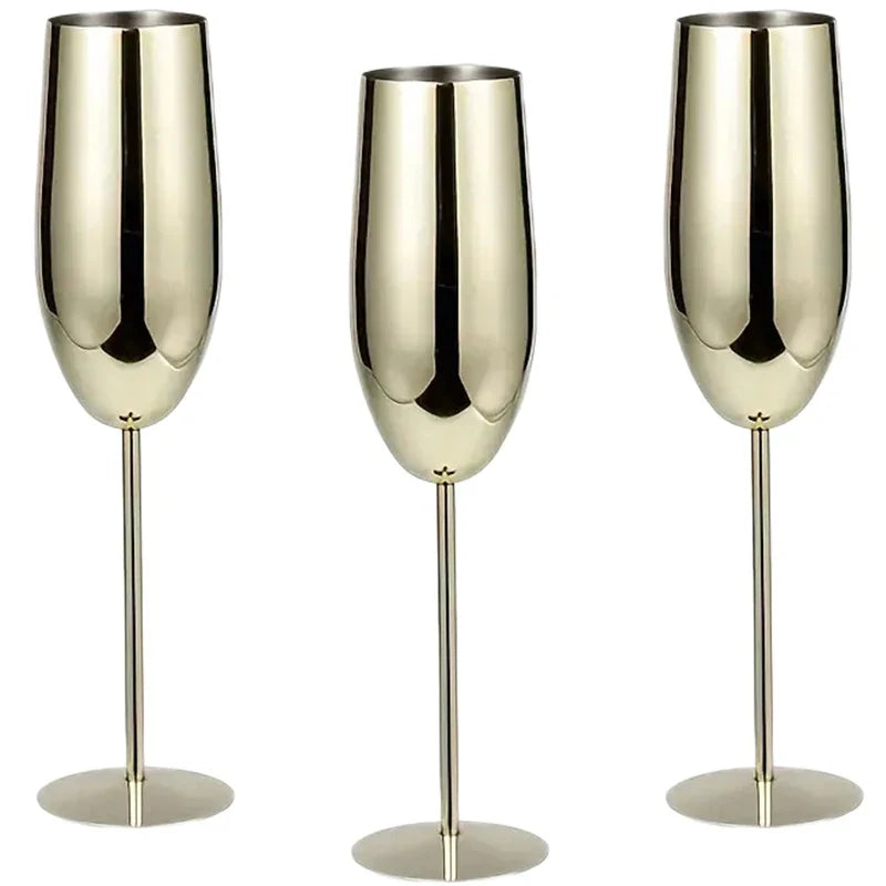Stainless Steel Glasses -  SHATTERPROOF (Set of 6) - Horizon and Stone 