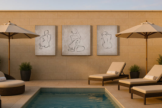 OUTDOOR ART - WEATHERPROOF   EXCLUSIVE TO HORIZON AND STONE!!!!   COMING SOON - Horizon and Stone 
