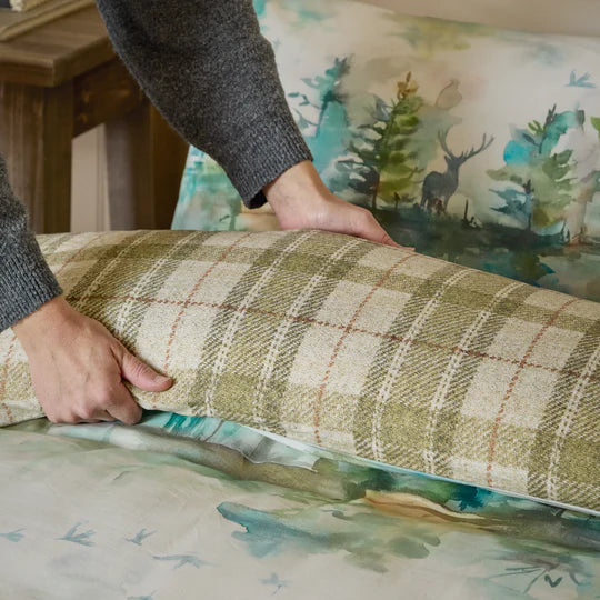 Voyage Maison Wilderness 100% Cotton Reversible Duvet Cover Set Forest - Horizon and Stone 