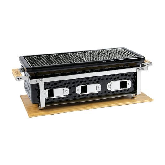 Yakiniku Large Rectangular Shichirin Konro & Yakitori Grill