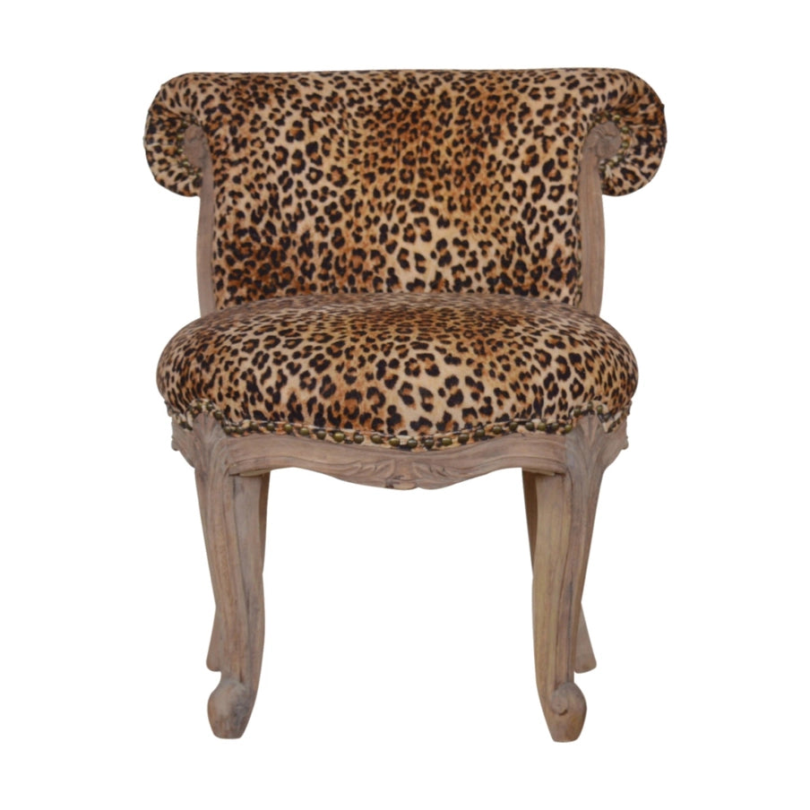 Tiger Printed Studded Chair - Horizon and Stone 