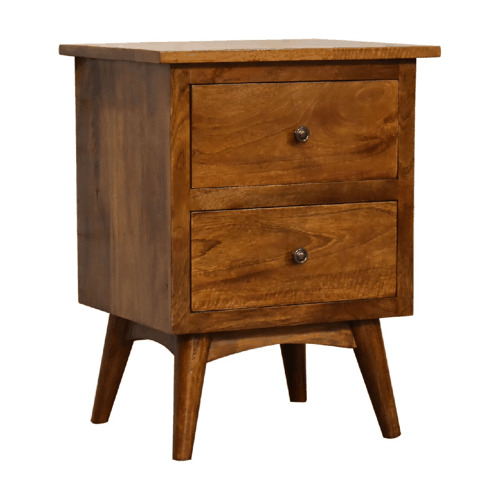 Chestnut Bedside -  MIN ORDER 2