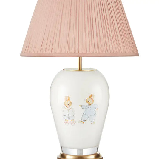 Limited Edition Bunnys Burrow Childrens Lamp - Horizon and Stone 