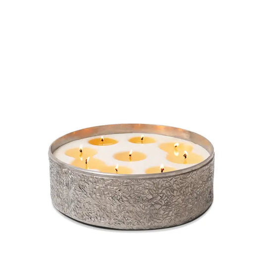 Luxe 9-wick Candle, Platinum   - Black Orchid ~ Khaleesi - Horizon and Stone 