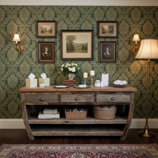 Recycled Teak Wood Centerpiece Table 180x60x80cm - Horizon and Stone 