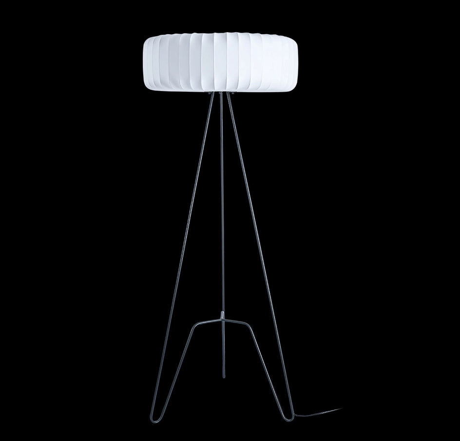 Mimosa Soft Touch White Three-Legged Floor Lamp 68 cm - Horizon and Stone 
