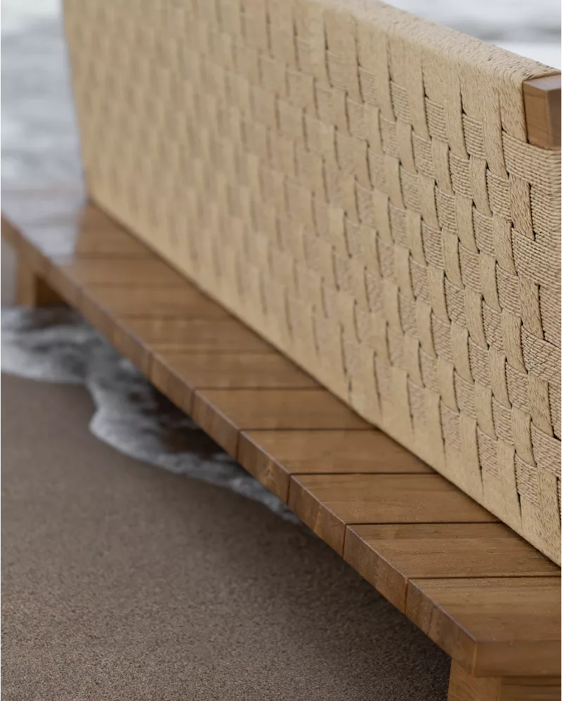 CORA Outdoor sofa - Horizon and Stone 