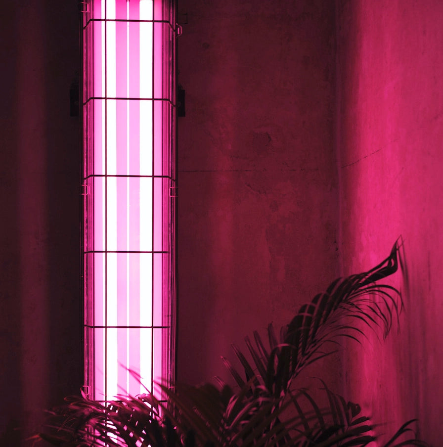 4ft Caged Industrial Strip Light - Galavanised  PACKAGE OF 2 - Horizon and Stone 