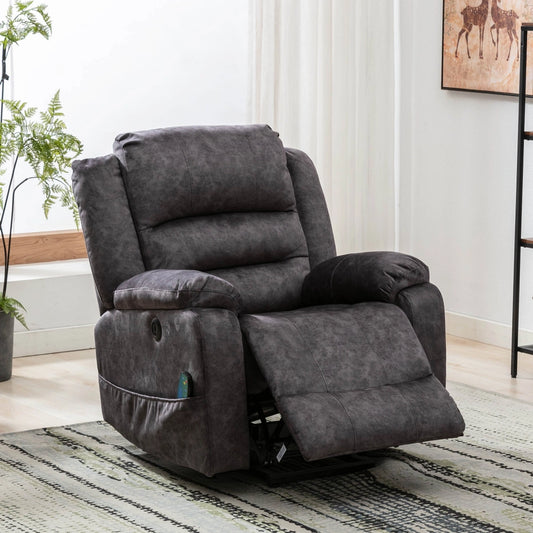 Electric Power Lift Recliner Chair with Massage Function - Horizon and Stone 