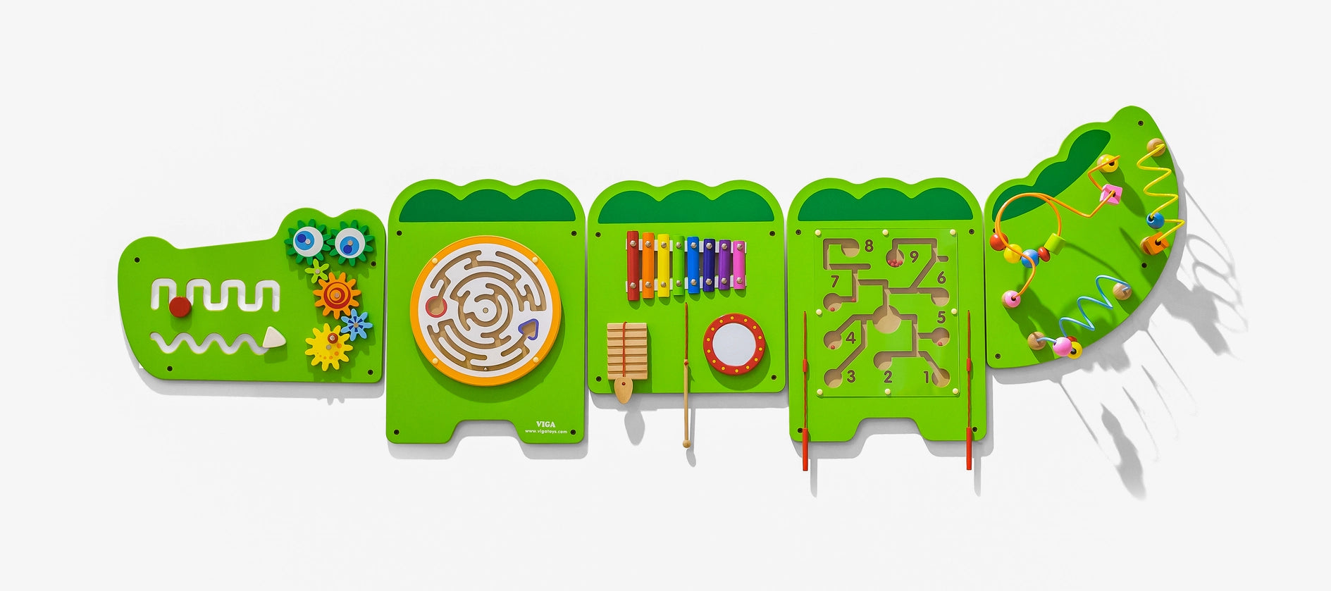 Viga Crocodile Wall Toy - Horizon and Stone 