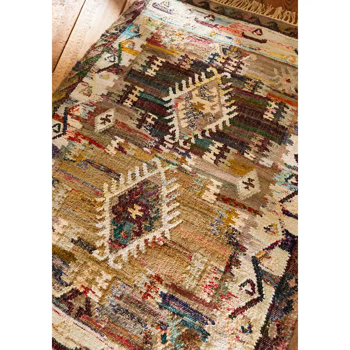 Dharna Recycled Hand Loom Kilim Rug 150X240cm