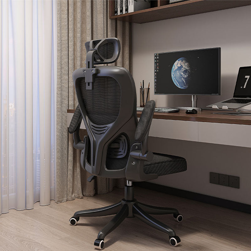 Ignatius Office Chair, High Back - Horizon and Stone 