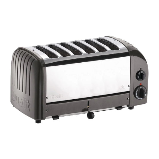 Dualit 6 Slice Vario Toaster Charcoal