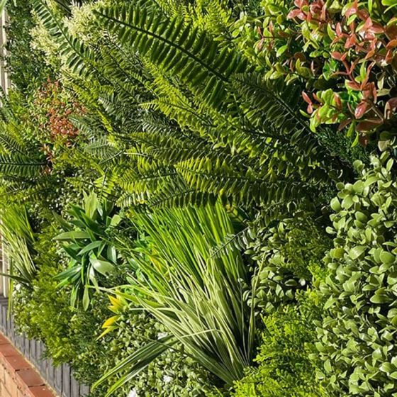 ArtificialGrass.com Everwall Green Foliage Wall 1m² (Pack of 5) - EVERWALL