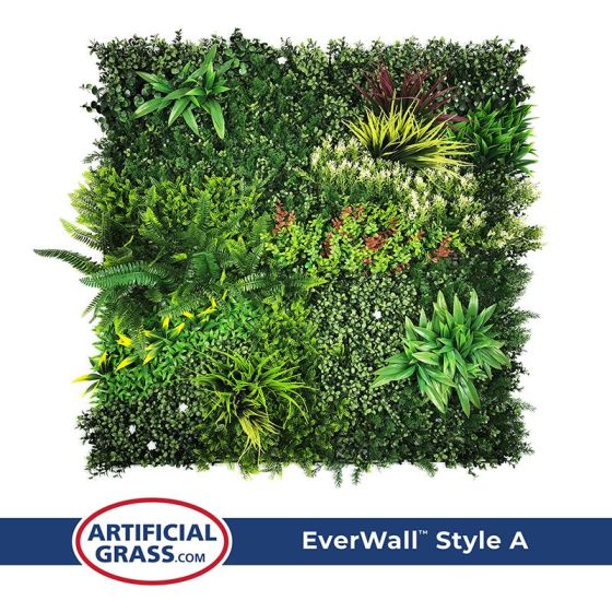 ArtificialGrass.com Everwall Green Foliage Wall 1m² (Pack of 5) - EVERWALL