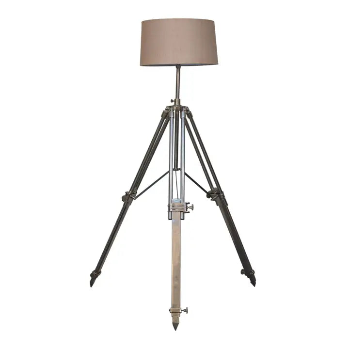 Chrome Tripod Lamp - Horizon and Stone 