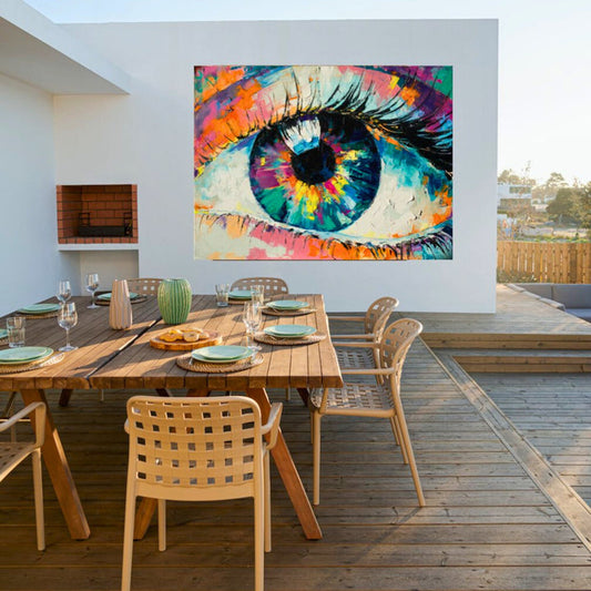 EYE TO THE SOUL - OUTDOOR WEATHERPROOF ART - Horizon and Stone 
