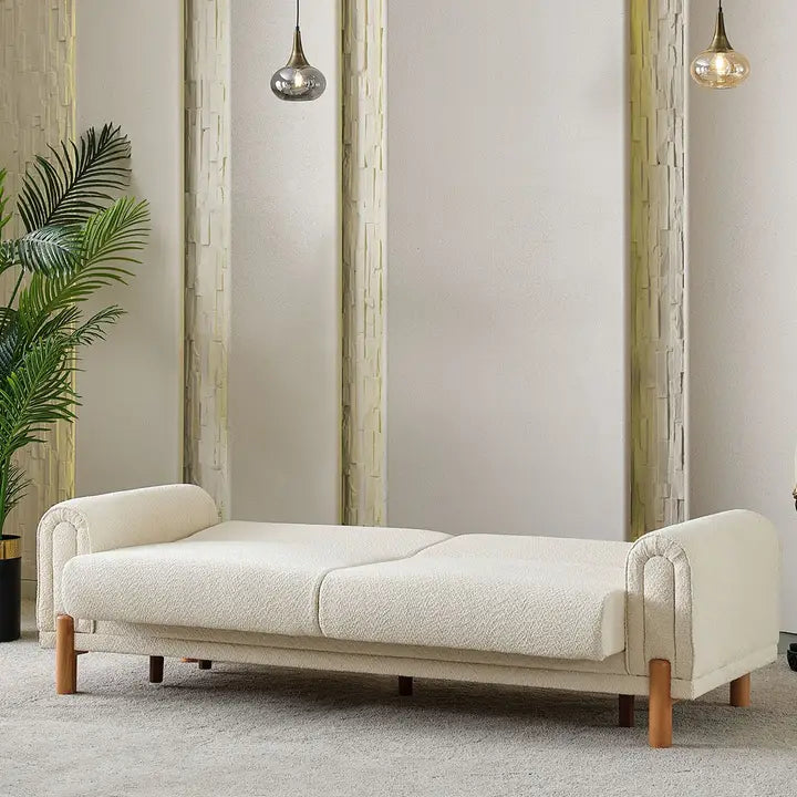 Soho Convertible Sofa Cream