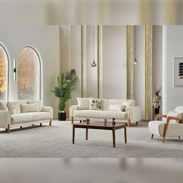Soho Convertible Sofa Cream