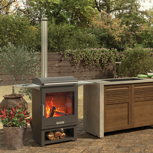 Hestia Heat & Cook Barbeque & Outdoor Garden Stove